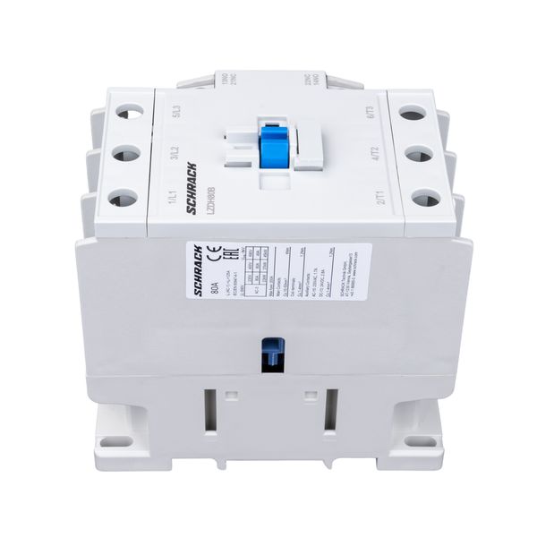 Contactor 3-pole, CUBICO High, 37kW, 80A, 1NO+1NC, 230VAC image 6