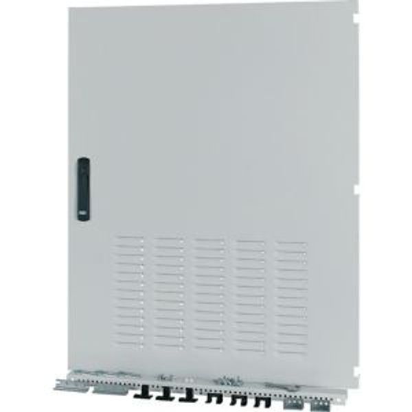 Box Solution door, ventilated, IP42, left, HxW=975x800mm, grey image 4