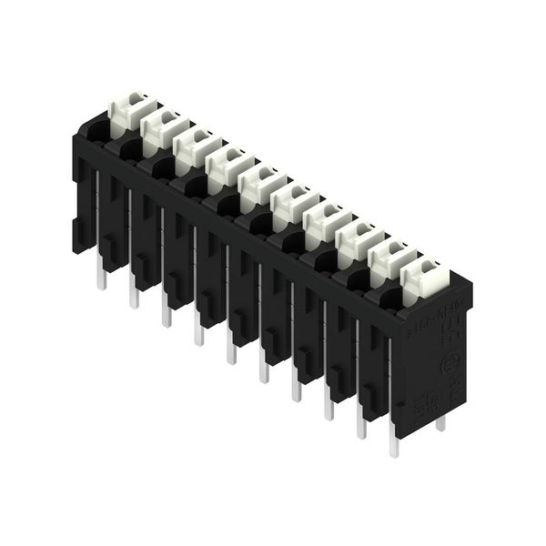 PCB terminal, 3.81 mm, Number of poles: 10, Conductor outlet direction image 2