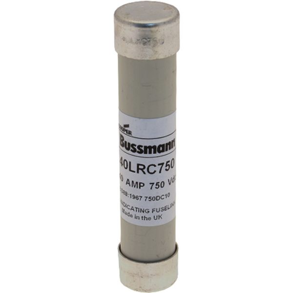 Fuse-link, high speed, 40 A, DC 750 V, 27 x 127 mm, BS image 7