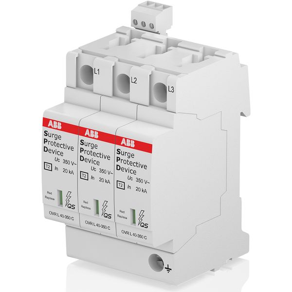 OVR T2 3L 40-350 P TS QS Surge Protective Device image 3