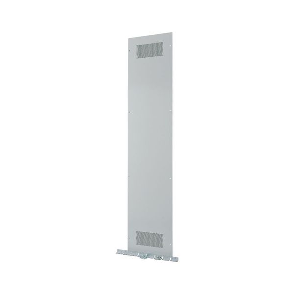 Front plate (section high), ventilated, W=425mm, IP31, grey image 3