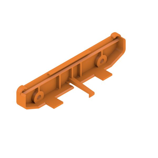 End plate, IP20 in installed state, PA 66, orange, Width: 27.2 mm image 1