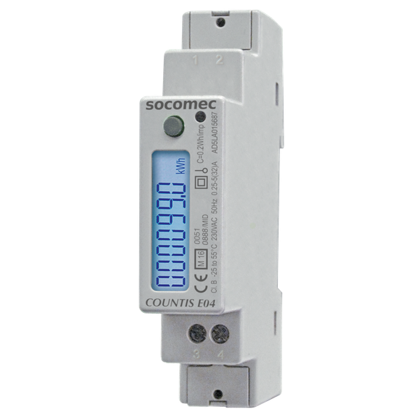 Active-energy meter COUNTIS E03 Direct 40A with RS485 MODBUS com. image 1