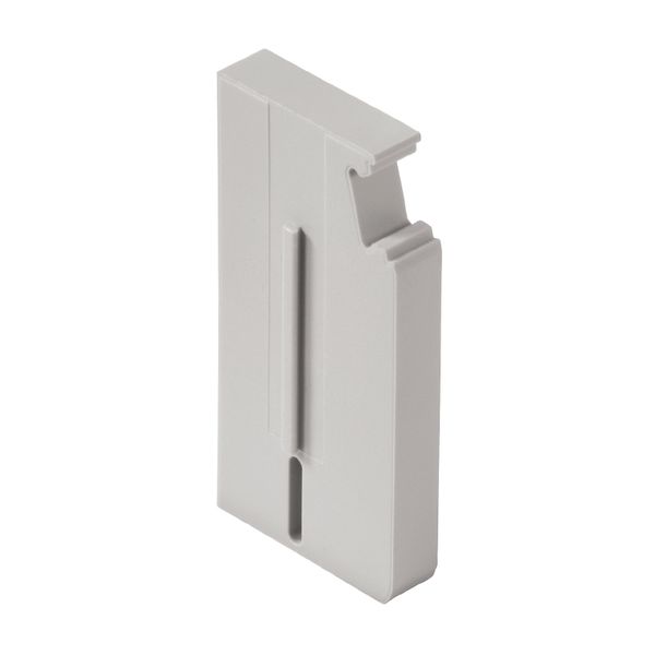 End and partition plate for terminals, 31.5 mm x 4 mm, grey image 1