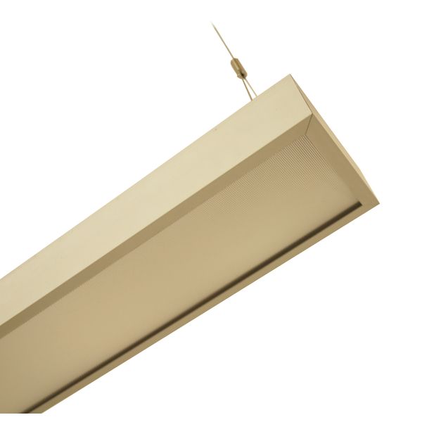 Office LED D/I  75W, 4000K, 10000lm, DALI, anodized, L-1,5m image 2