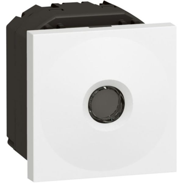 Arteor 100/240V AC Sensitive Switch 2 Module Square White image 1