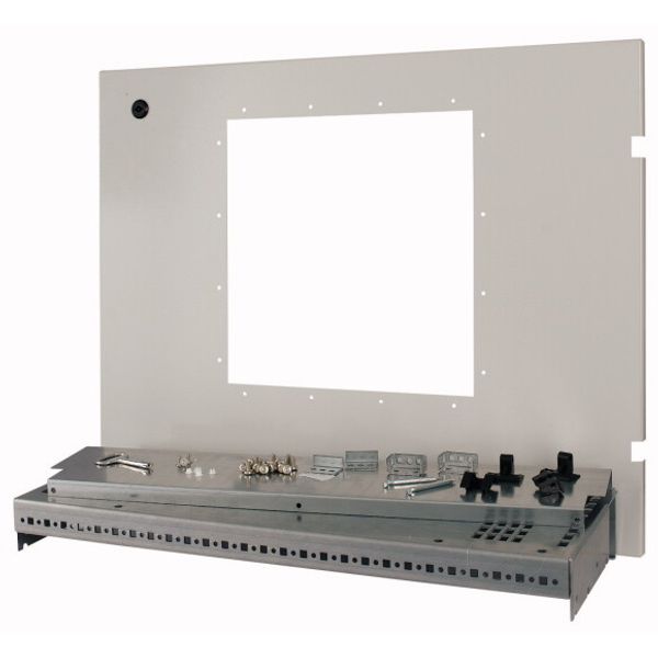 Mounting kit: IZMX40, fixed mounted design, W=800mm, grey image 2