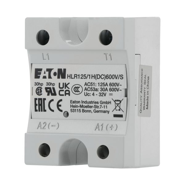 Solid-state relay, Hockey Puck, 1-phase, 125 A, 42 - 660 V, DC, high fuse protection image 3