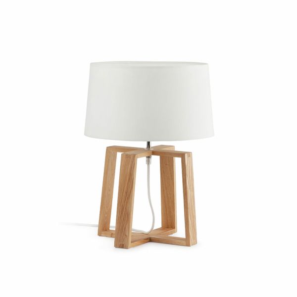 BLISS WHITE TABLE LAMP image 1