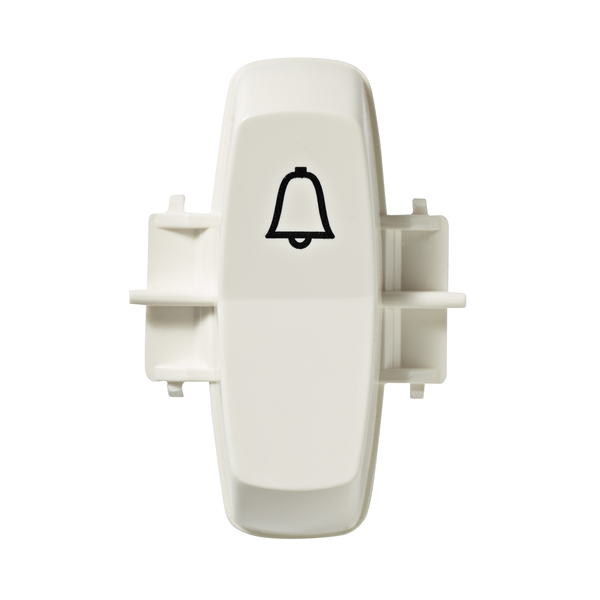 Renova - rocker - printed symbol BELL - for S100 switch - white image 4