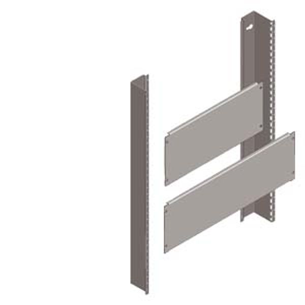 Stab Universal galvanized mounting plate H=600 mm W=600 mm 8GF9678 image 1