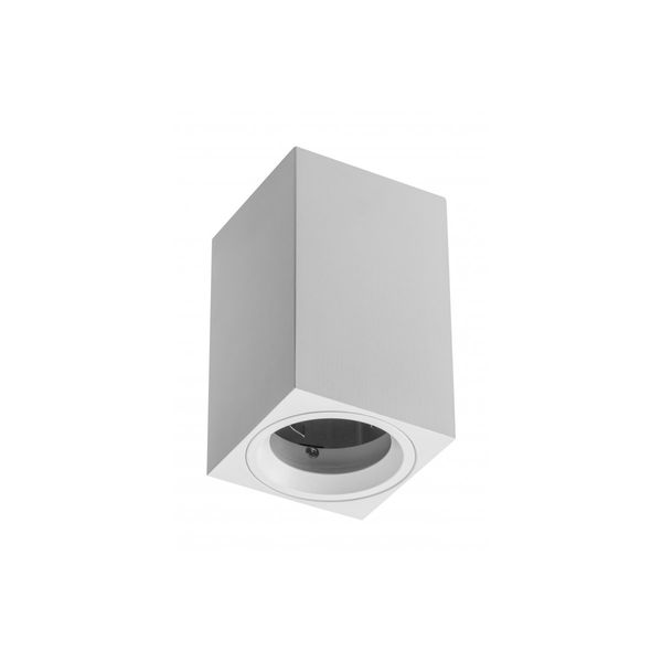 Lamp surface mounted SENSA MINI, aluminium, 70x70x115, IP20, max 50W, square, white housing image 2