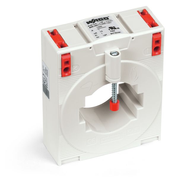 855-505/400-1001 Plug-in current transformer; Primary rated current: 400 A; Secondary rated current: 5 A image 1