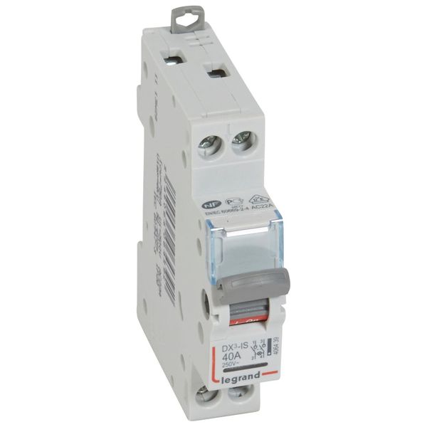 Isolating switch - 2P with indicator - 250 V~ - 40 A image 1