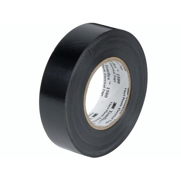 Electrical insulation tape 15 mm x 20 m black image 1