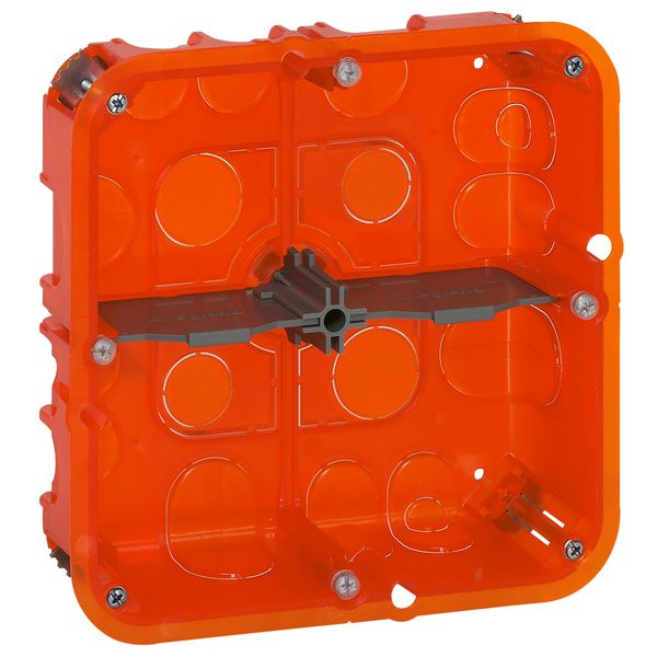 Flush mounting box Batibox - depth 50 mm - 142 x 142 mm - multi-material image 2
