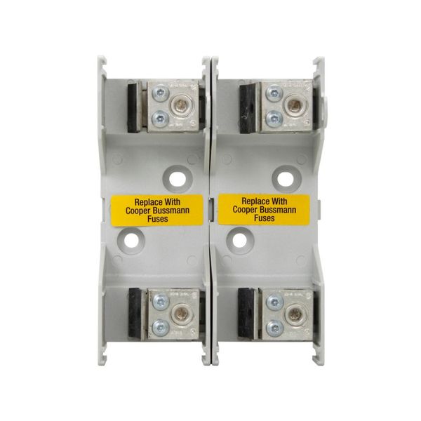 Fuse-block, low voltage, 100 A, AC 600 V, J, 2P, UL image 2