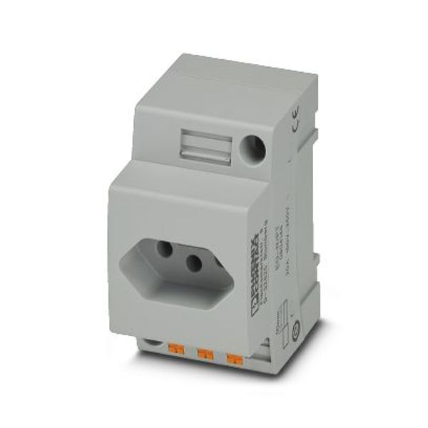 Socket outlet for distribution board Phoenix Contact EO-N/PT 250V 10A AC image 2