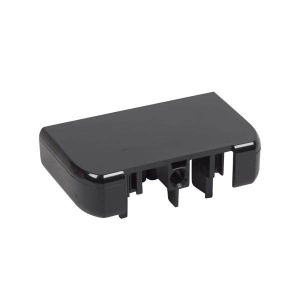 End cap for snap-on trunking Black Edition - 50 x 80 mm - left or right image 2