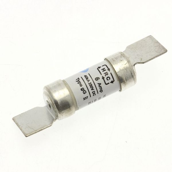 Fuse-link, LV, 6 A, AC 440 V, BS88/F1, 15 x 62 mm, gL/gG, BS image 3