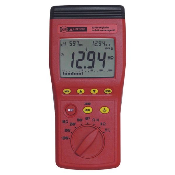 93530-D 93530-D Insulation Tester with voltage test 100, 250, 500, 1000 V image 1