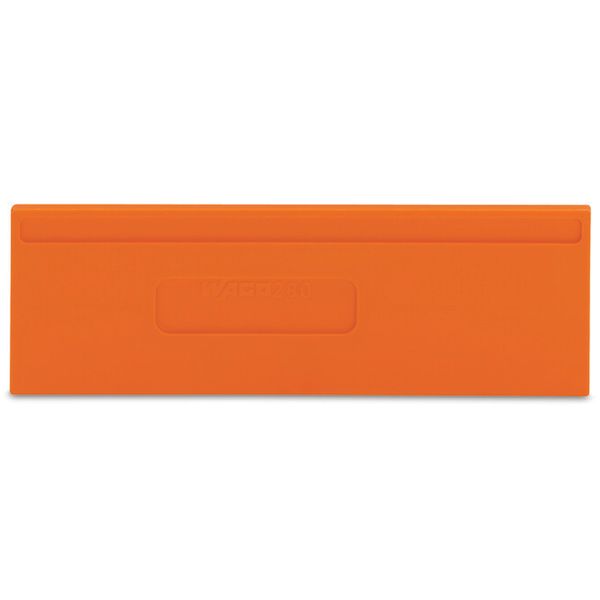 Separator plate 2 mm thick oversized orange image 3