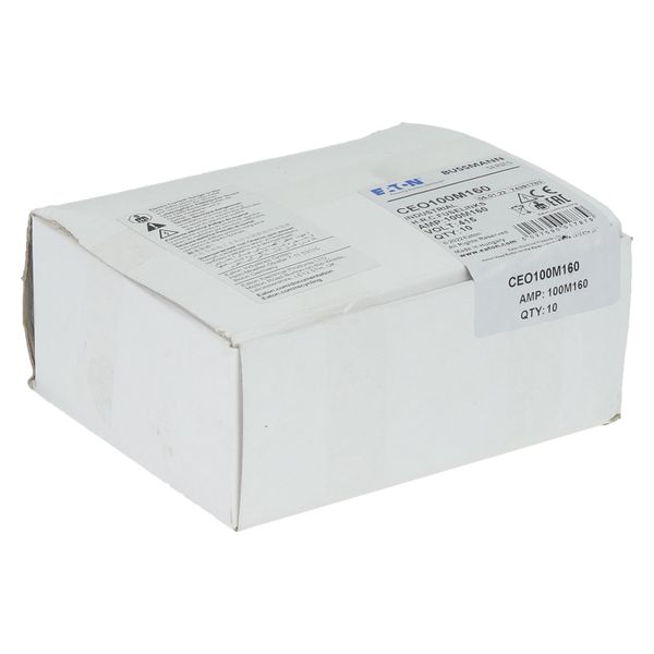 Fuse-link, LV, 100 A, AC 415 V, BS88/A4, 27 x 110 mm, gM, BS, 100M160 image 18