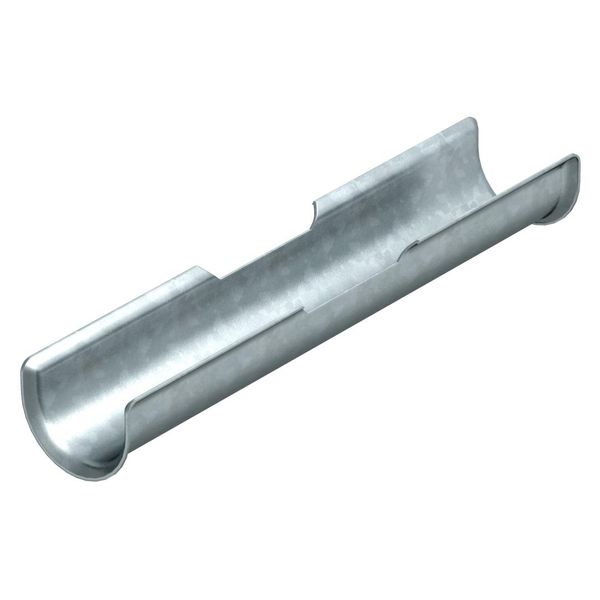 2058 LW 10  Longitudinal support, for yoke clamp, 8-12mm, 6-10, 200mm, Steel, St, strip galvanized, DIN EN 10346 image 1