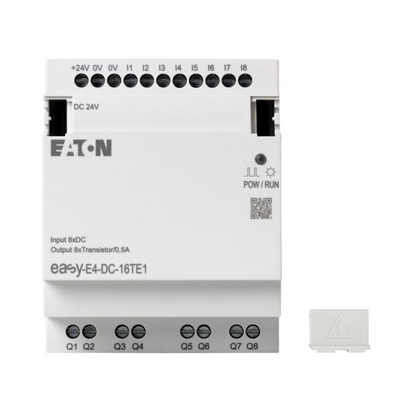 I/O expansion, For use with easyE4, 24 V DC, Inputs expansion (number) digital: 8, screw terminal image 9