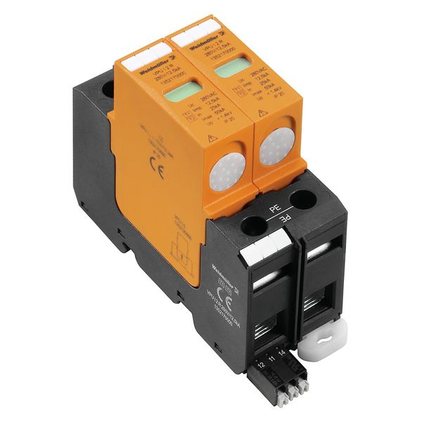 Surge voltage arrester  (power supply systems), with remote contact, T image 1