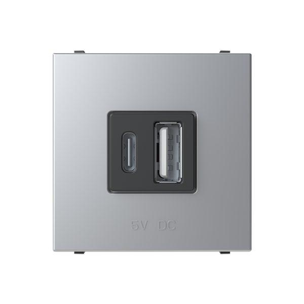 N2285.1 PL USB charger Silver - Zenit image 1