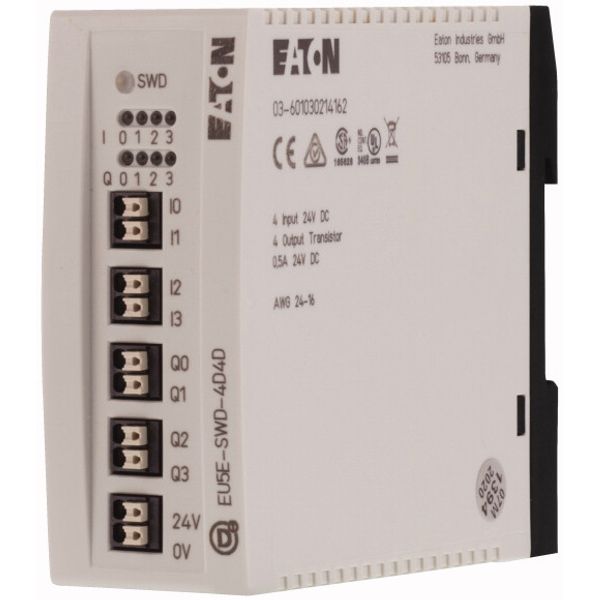 SWD I/O module, 24 V DC, 4 digital inputs, 4 digital transistor -outputs 0, 0.5A image 3
