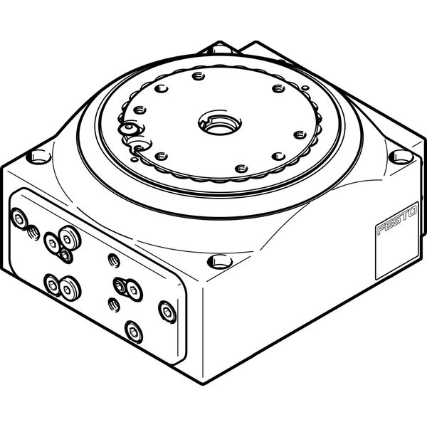 DHTG-65-3-A Rotary indexing table image 1