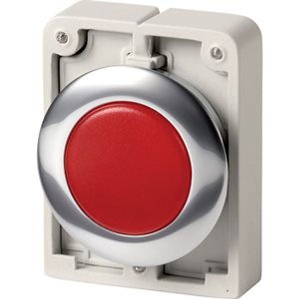 Indicator light, RMQ-Titan, Flat, Red, Metal bezel image 8