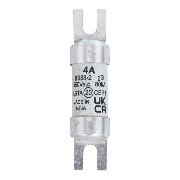 Fuse-link, LV, 4 A, AC 550 V, BS88/A1, 14 x 55 mm, gL/gG, BS image 7