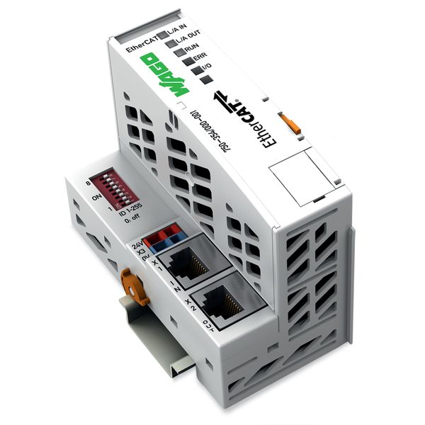 Fieldbus Coupler EtherCAT ID Switch 100 Mbit/s light gray image 2