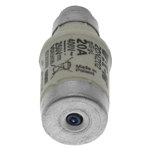 Fuse-link, LV, 20 A, AC 400 V, D02, gL/gG, IEC, time-delay image 23