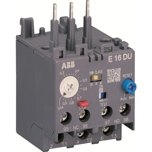 E16DU-1.0 Electronic Overload Relay 0.30 ... 1.0 A image 1