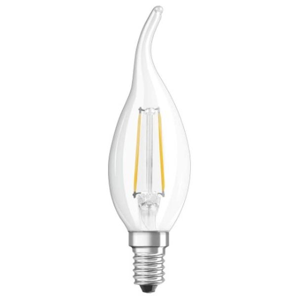 LED Bulb Filament E14 4W B35 CH 2700K 2pcs image 2
