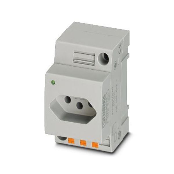 Socket outlet for distribution board Phoenix Contact EO-N/PT/LED 250V 10A AC image 2