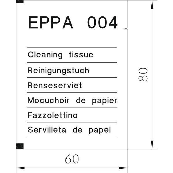isCon EPPA 004 Cleaning cloth for isCon conductor 140x200mm image 2