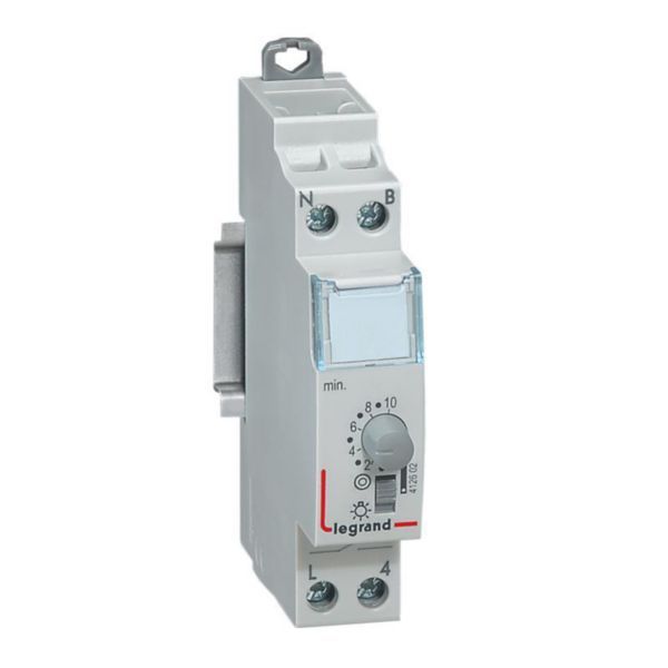 Timer for incandescent and halogen lamps - 16A - 1 module image 1