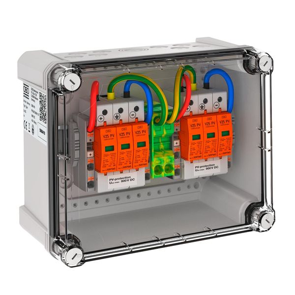 PVG-BC 900K  110 Combiner Box 2x1 PV string to 2 WR-MPP 900V DC image 1