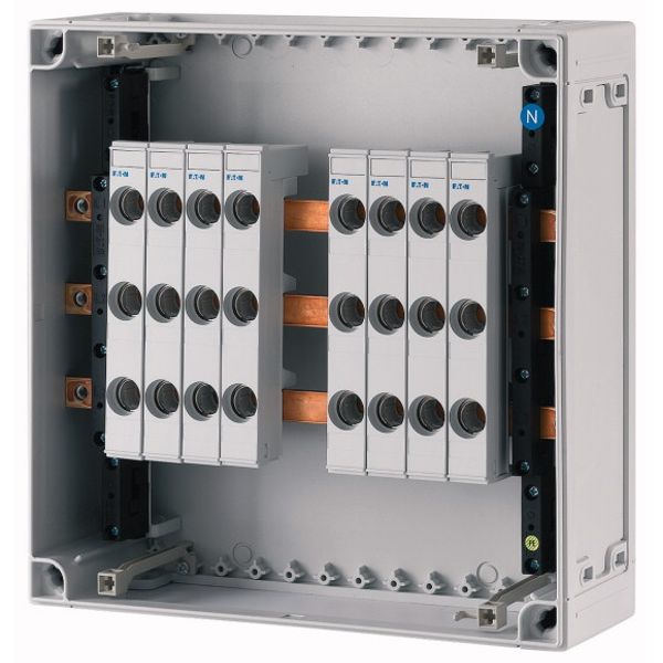 D02 panel enclosure 8x D02, MB 400A, 3-pole image 4