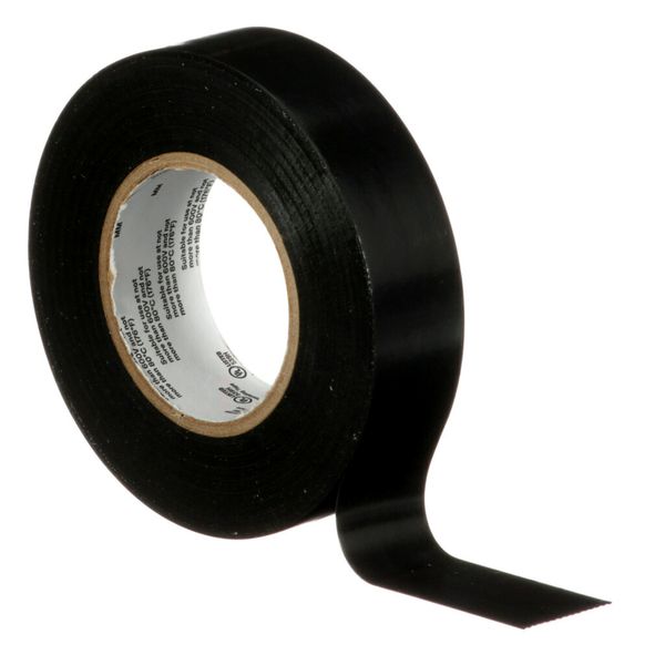 3M™ Temflex™ Vinyl Electrical Tape 165, Black, 19 mm x 20 m, 100 Rolls image 9