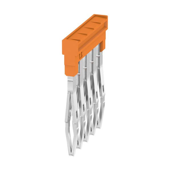 Cross-connector (terminal), Plugged, Number of poles: 5, Pitch in mm:  image 1