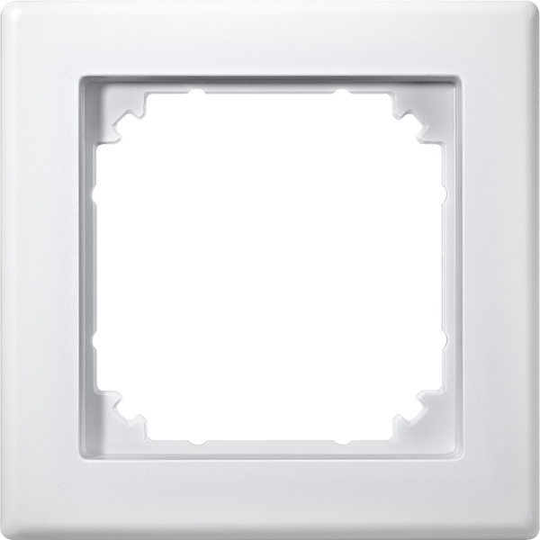 M-SMART frame, 1-gang, polar white image 3