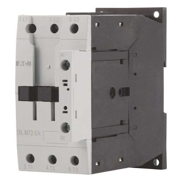 Contactor, 3 pole, 380 V 400 V 37 kW, RDC 24: 24 - 27 V DC, DC operation, Screw terminals image 2