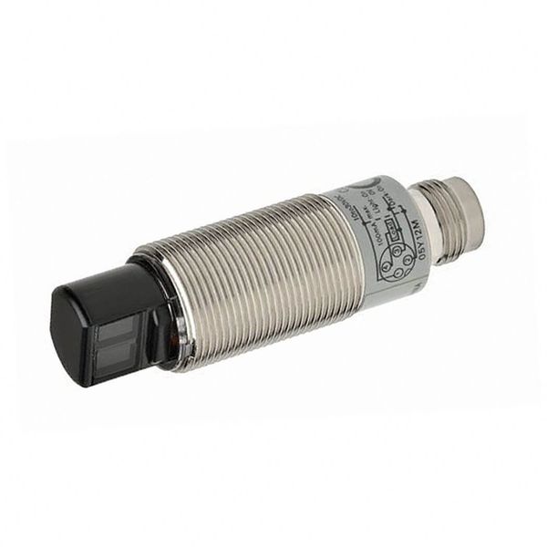 Photoelectric sensor, M18 threaded barrel, radial type, metal, red LED image 2